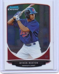Lote de (10) Byron Buxton TWINS 2013 Bowman CROMADO Prospect #BCP1 Tarjeta de Novato rC - Imagen 1 de 1
