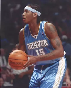 8x10 photo basketball, Carmelo Anthony, Denver Nuggets - Picture 1 of 1