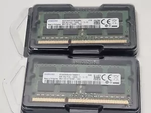 16GB (2x 8GB) Samsung PC3L-12800S LOW VOLTAGE LAPTOP MEMORY M471B1G73EB0-YKO - Picture 1 of 10