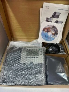 Cisco SPA504G Small Business VOIP IP POE Phone Charcoal Display 4 Lines - Photo 1/5