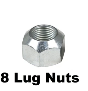 8 x 5/8" Cone Lug nuts for 5/8" stud trailer axle hub Dually & 17.5 wheel w/ring - Picture 1 of 4
