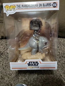 Funko Pop - The Mandolorian/The Mandolorian on Blurrg #358 - Imagen 1 de 7
