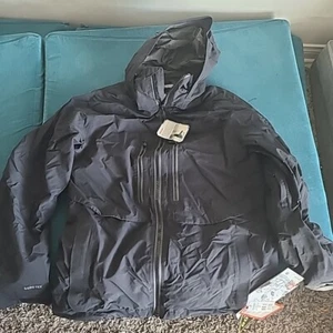 New Burton AK 2L Stagger Black Gore Tex Snowboard Jacket Mens Large Snow Ski - Picture 1 of 5
