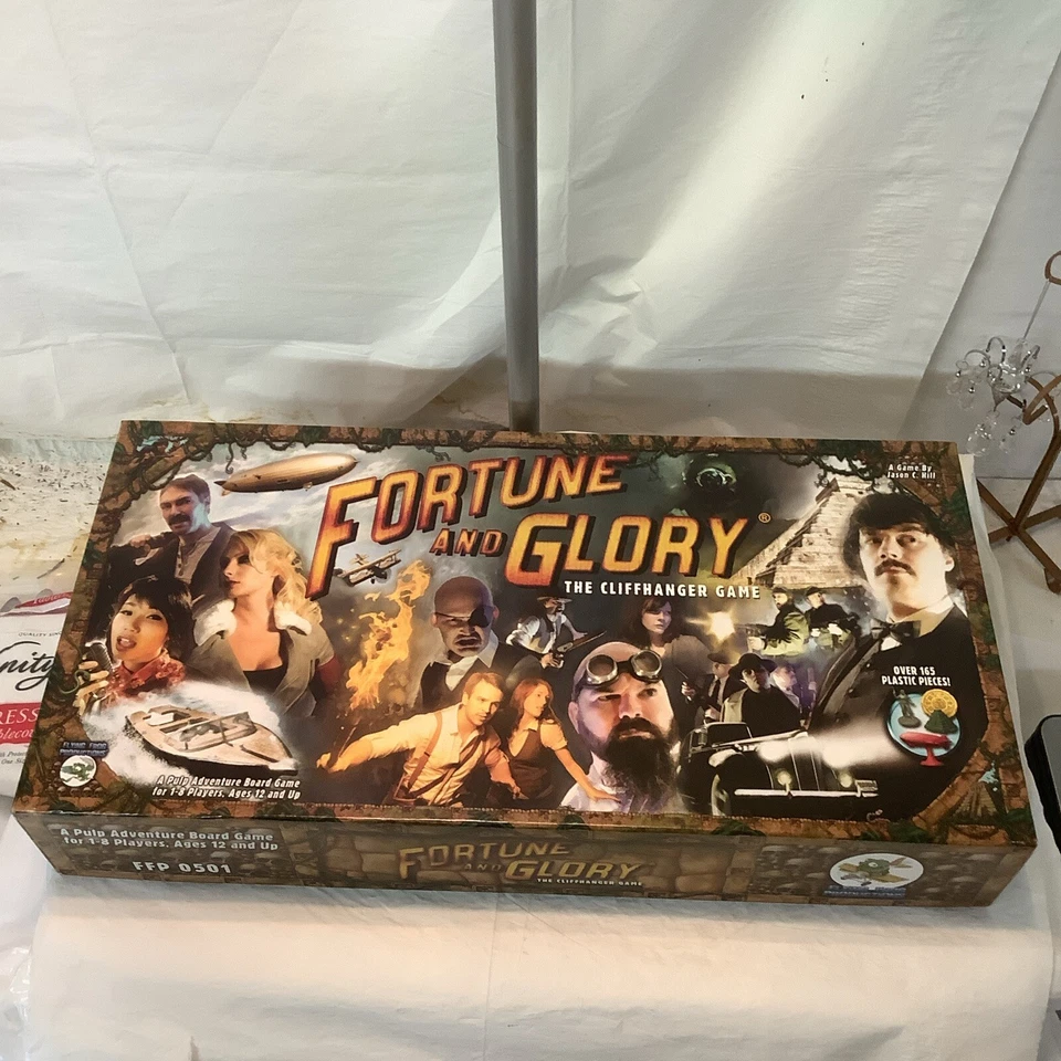 Fortune and Glory: The Cliffhanger Game (Flying Frog Boardgame) Please Read Desc - Image 1 of 4