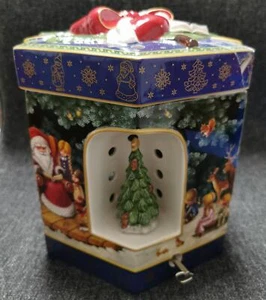 Villeroy & Boch Christmas Toys Spieldose Spieluhr Santa claus is coming - Bild 1 von 10