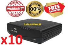 Lot x10 Arris CM820A Cable Modem * 300 mbps * 8x4 * WARRANTY * FREE SHIPPING *