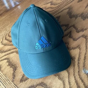 Adidas Baseball SnapBack Hat Mens Olive Green - Picture 1 of 6