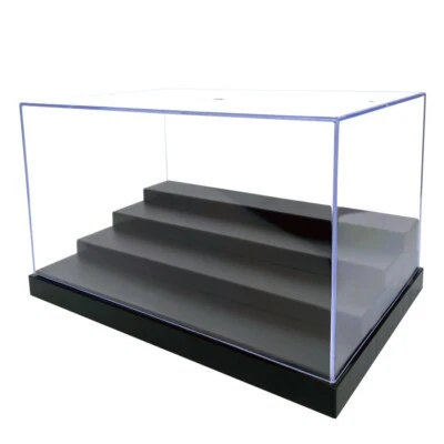 Large Acrylic Display Case Dustproof Box Perspex Clear Collectibles Model UK - Image 1 of 4