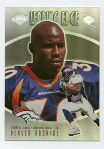 Terrell Davis 1998 CE Collectors Edge Odyssey Leading Edge Foil Insert Card #8 - Picture 1 of 2