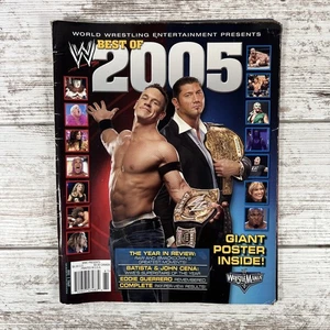WWE Magazine: Best of 2005 John Cena Batista Guerrero Undertaker (No Poster) - Picture 1 of 6