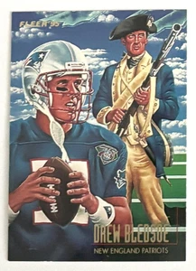 1995 Fleer Pro Vision Illustration Football Drew Bledsoe #3 gebraucht - Bild 1 von 1