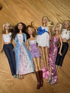 6 2000s Barbie Doll Lot - Picture 1 of 3