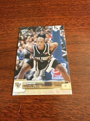 Tarjeta de novato Chris Paul Press Pass #26 2005-06 Foto 1 de 2