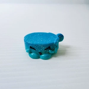 Shopkins Little Pet Collar Blue Glitter Ultra Rare Pet Shop Shopkin Season 4 - Picture 1 of 4
