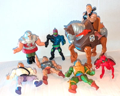 Boneco de ação vintage 1980 Mattel He-Man Masters of the Universe brinquedos lote E1 - Imagem 1 de 4