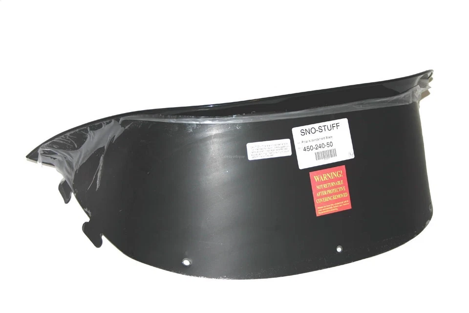 Parabrisas negro macizo Polaris Indy 500 RMK, SKS, 1994-1999, 9" Foto 1 de 1