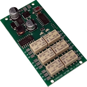 RD6 Schaltdecoder 6-Fach G/H0/N/TT/Z Digital Decoder Relais-Decoder DCC Motorola - Bild 1 von 3