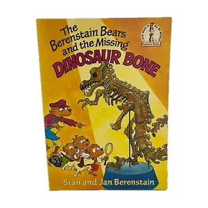 The Berenstain Bears And The Missing Dinosaur Bone 1980 1st Edition PB Rare - Picture 1 of 11
