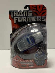 Transformers Recon Barricade Deluxe Class Movie 2007 Hasbro Action Figure Toy*