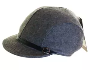 Neu Authentisch Herren Oakley GB gefütterte Wollmütze Kappe M/L grau 58cm 59cm Blech - Bild 1 von 2