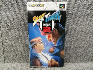 Capcom "Street Fighter Zero 2" Super Famicom Software Retro Arcade Battle Game - Picture 1 of 12