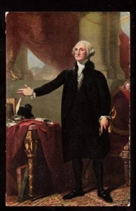 C.1907 bellas artes por retrato de Lansdowne George Washington gente postal - Imagen 1 de 1