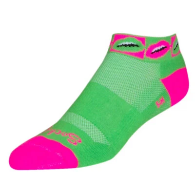 Socks - SockGuy - Smooch S/M 1" Channel Air Cycling/Running NEW - Image 1 of 3