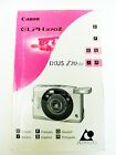 Livre d'instructions Canon Elph 370Z | 100+ pg | 1998 | photos et texte | 9 $ |