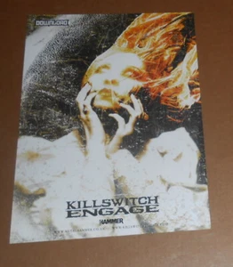 Killswitch Engage Poster 2-Sided Original 16.5x11.5 - Picture 1 of 2
