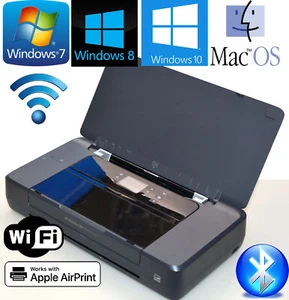 MOBILER DRUCKER HP OFFICEJET 200 WIRELESS USB FÜR WINDOWS 7 10 11 IPHONE ANDROID - Bild 1 von 1