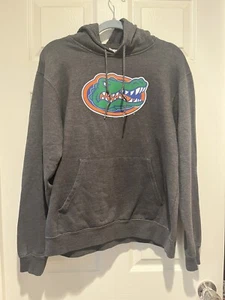 university of florida gators Hoodie Pullover Grey Medium Section 101 Majestic - Picture 1 of 4