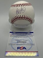 Brad Penny Marlins Dodgers Signed Autograph Official OMLB Baseball PSA DNA