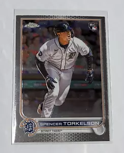 2022 Topps Chrome Update Spencer Torkelson - Rookie Karte RC USC100 Basis - Bild 1 von 1