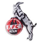 1. FC Köln Logokissen- Hennes - Logo Plüschkissen Kontur