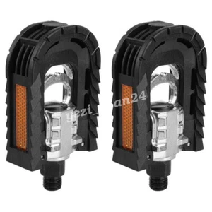 Bike Pedals for MTB Bike Road Bike Aluminum Alloy Bicycle Foldable Pedals - Picture 1 of 10