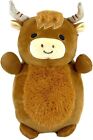 Squishmallow Offiziell Kellytoy Umarmung Mees (Wilfred Highland Kuh, 35.6cm)