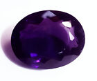 Loose Gemstone Natural Violet Amethyst 39.45 Ct Certified With Free Gift