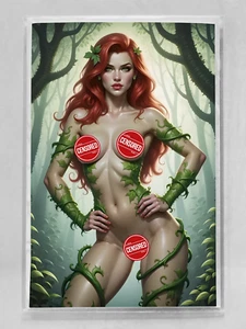 Poison Ivy - Welcome to the Jungle cvrB | WCB Exclusive | Flipbook Ltd 100 w/COA - Picture 1 of 2