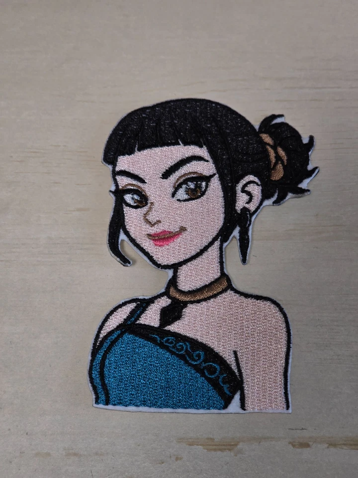 HANDMADE Zoey K-Pop Demon Hunter DIY 4-inch Iron on Embroidered Applique Patch