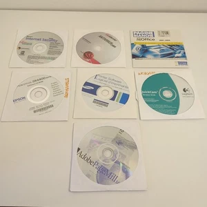 Lotto CD Software e Driver - Antivirus, Stampanti, Webcam, Programmi vari - Zdjęcie 1 z 8
