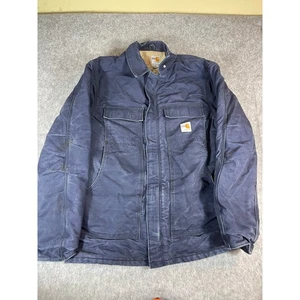 Vintage Y2K Carhartt FR Flame Resistant Jacket Mens Large Tall Workwear Outdoor - Picture 1 of 6