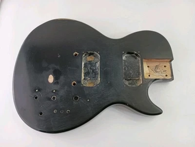 70's Carvin CM140 Guitar Body Bolt On Maple Black - Image 1 of 4