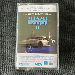 Miami Vice II Soundtrack Cassette Tape TV Series 1986 Vintage - Picture 1 of 4
