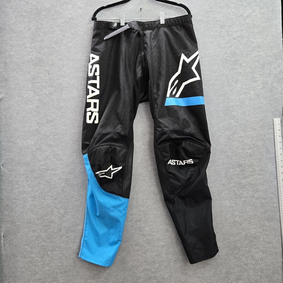 Pantalones Alpinestars Hombre 34 Negro Logo Motocross Colorblock Star Fluid Chaser Foto 1 de 4