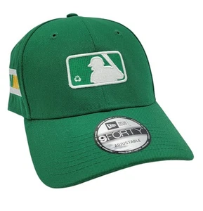 New Era MLB Batterman Waste Management 9FORTY Structured OSFM Green Hat Cap NEW - Picture 1 of 7