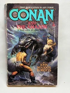 Conan And The Amazon By John Maddox Roberts TOR Books Paperback 1995 - Bild 1 von 7