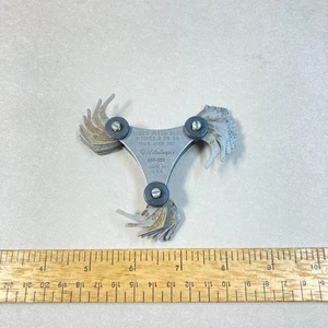 Mitutoyo Screw Pitch Gage Gauge Pitches 4-84 V-US Amer. Nat. #950-253 USA - Bild 1 von 7