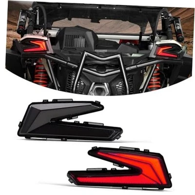  Дымчатые светодиодные задние фонари аксессуары для 2017-2025 Can Am Maverick X3  - Изображение 1 из 4
