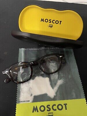 Moscot Lemtosh Lente Nuetra T 46 Brown Frame, Neutral Glass Johnny Depp Eyewear • 148€