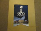 NFL Dallas Cowboys SUPER BOWL XLV Logo Banner Pennant
